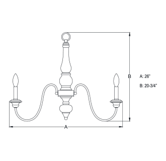 A thumbnail of the Vaxcel Lighting H0236 Line Drawing