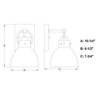 A thumbnail of the Vaxcel Lighting W0416 Alternate Image