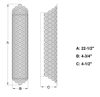 A thumbnail of the Vaxcel Lighting W0422 Alternate Image