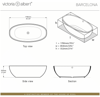 A thumbnail of the Victoria and Albert BAR-N-NO Alternate Image