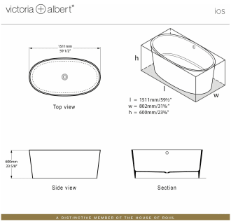 A thumbnail of the Victoria and Albert IOS-N-OF Alternate Image