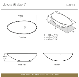 A thumbnail of the Victoria and Albert NAPM-N-RH-OF Alternate Image