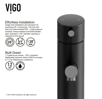 A thumbnail of the Vigo VG01009K1 Installation Info