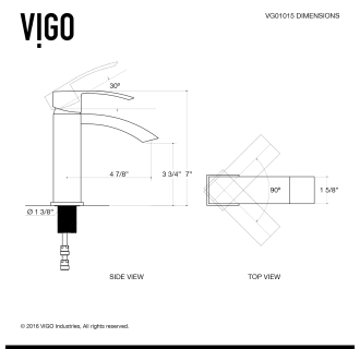 A thumbnail of the Vigo VG01015 Alternate View