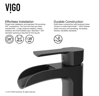 A thumbnail of the Vigo VG01041K1 Installation Info