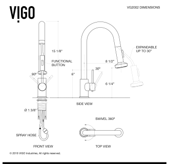 A thumbnail of the Vigo VG02002K2 Vigo-VG02002K2-Alternative View