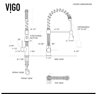 A thumbnail of the Vigo VG02003K2 Alternate Image