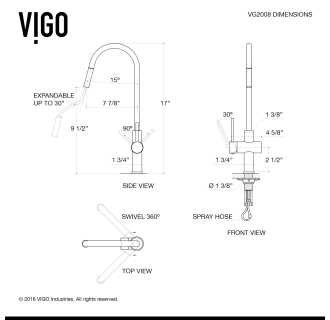 A thumbnail of the Vigo VG02008 Vigo-VG02008-Alternative View