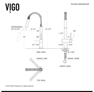 A thumbnail of the Vigo VG02009 Vigo-VG02009-Alternative View