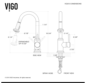 A thumbnail of the Vigo VG02012 Vigo-VG02012-Alternative View