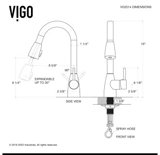 A thumbnail of the Vigo VG02014K2 Vigo-VG02014K2-Alternative View