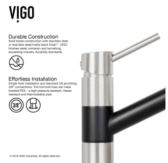 A thumbnail of the Vigo VG02021K2 Vigo-VG02021K2-Handle Description