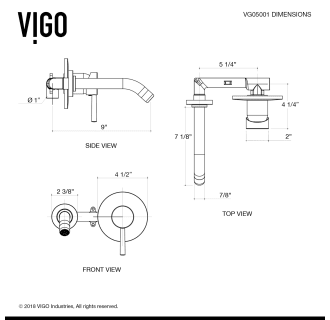 A thumbnail of the Vigo VG05001 Alternate View