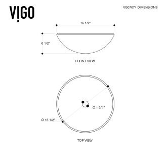A thumbnail of the Vigo VG07074 Alternate View