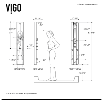 A thumbnail of the Vigo VG08004 Vigo-VG08004-Alternative View