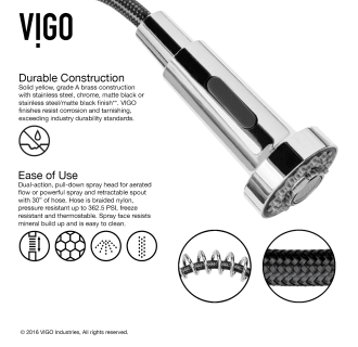 A thumbnail of the Vigo VG15019 Vigo-VG15019-Durable Construction