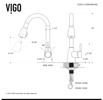 A thumbnail of the Vigo VG15145 Vigo-VG15145-Specification Image