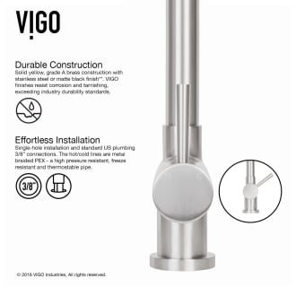 A thumbnail of the Vigo VG15231 Vigo-VG15231-Durable Construction