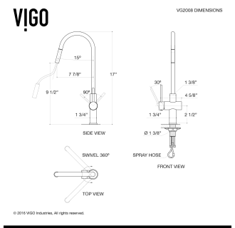 A thumbnail of the Vigo VG15231 Vigo-VG15231-Specification Image