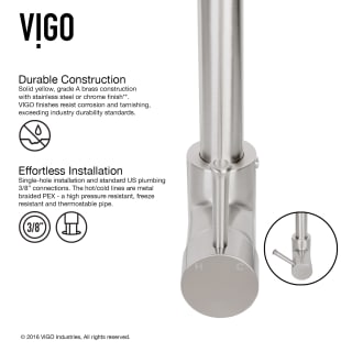 A thumbnail of the Vigo VG15345 Vigo-VG15345-Durable Construction