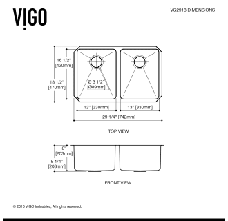 A thumbnail of the Vigo VG15361 Vigo-VG15361-Specification Image