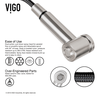 A thumbnail of the Vigo VG15419 Vigo-VG15419-Ease of Use Infographic