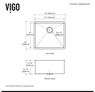 A thumbnail of the Vigo VG15419 Vigo-VG15419-Specification Image