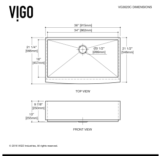 A thumbnail of the Vigo VG15438 Vigo-VG15438-Specification Image