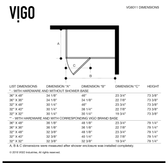 A thumbnail of the Vigo VG601140WR Vigo-VG601140WR-Specification Image