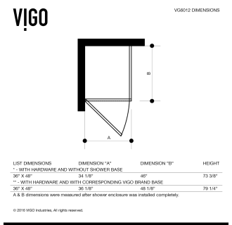 A thumbnail of the Vigo VG6012CL36WL Alternate Image