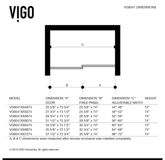 A thumbnail of the Vigo VG6041CL4874 Alternate Image