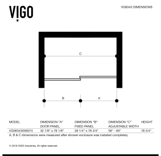 A thumbnail of the Vigo VG6043CL6074 Alternate Image