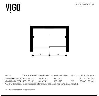 A thumbnail of the Vigo VG6080CL6074 Alternate View