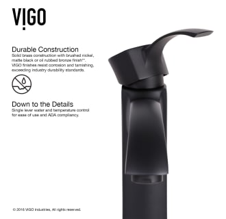 A thumbnail of the Vigo VGT1003 Vigo-VGT1003-Durable Construction