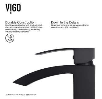A thumbnail of the Vigo VGT1005 Vigo-VGT1005-Durable Construction