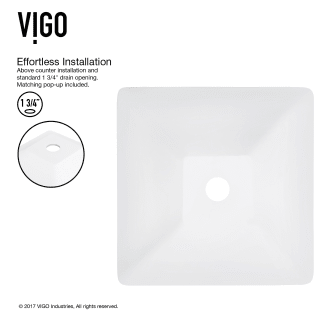 A thumbnail of the Vigo VGT1017 Vigo-VGT1017-Easy Installation - Sink