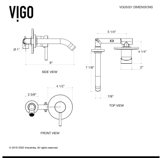 A thumbnail of the Vigo VGT1021 Vigo-VGT1021-Line Drawing