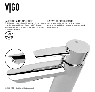 A thumbnail of the Vigo VGT1023 Vigo-VGT1023-Durable Construction