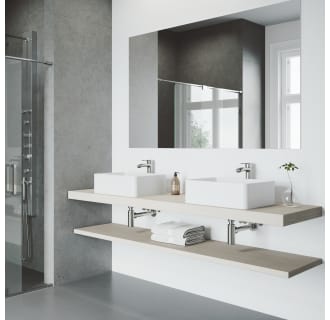 A thumbnail of the Vigo VGT1088 Vigo-VGT1088-Double Sink Bathroom View - BN