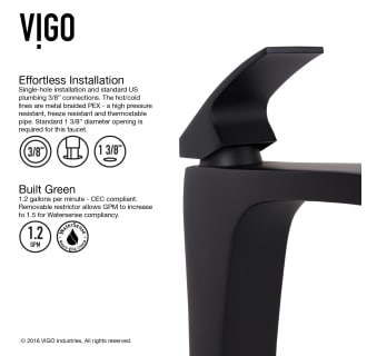 A thumbnail of the Vigo VGT1092 Vigo-VGT1092-Easy Installation - Faucet