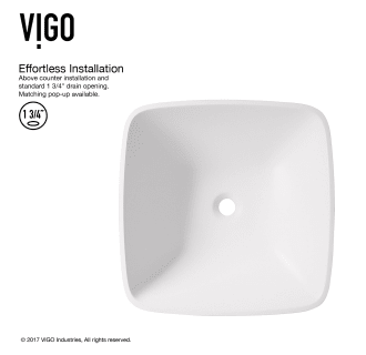 A thumbnail of the Vigo VGT1221 Vigo-VGT1221-Effortless Installation