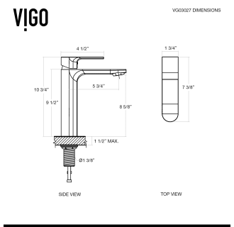 A thumbnail of the Vigo VGT1275 Alternate View