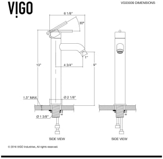 A thumbnail of the Vigo VGT1436 Alternate Image