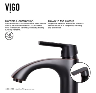 faucet vigo vessel sink bathroom combos tempered glass gpm mounted deck drain assembly pop