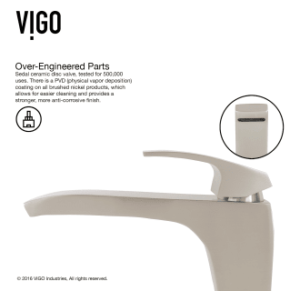 A thumbnail of the Vigo VGT1801 Vigo-VGT1801-Faucet profile view