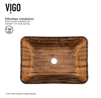 A thumbnail of the Vigo VGT1801 Vigo-VGT1801-Over sink view