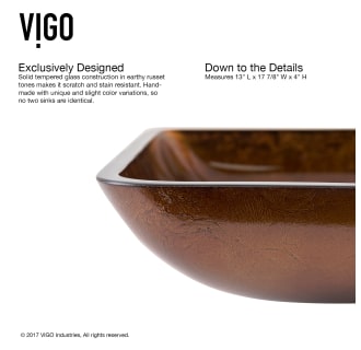 A thumbnail of the Vigo VGT1803 Vigo-VGT1803-Side sink view