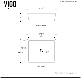 A thumbnail of the Vigo VGT981 Alternate Image