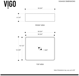 A thumbnail of the Vigo VGT983 Alternate Image