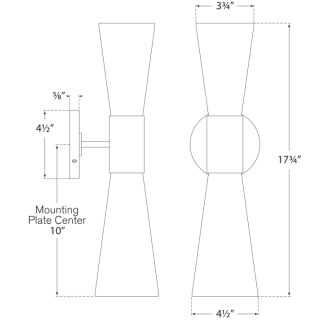 A thumbnail of the Visual Comfort ARN 2009 ARN 2009 Line Drawing